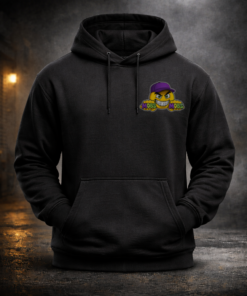 M.O.B.S. Mardi Gras Statement Black Hoodie
